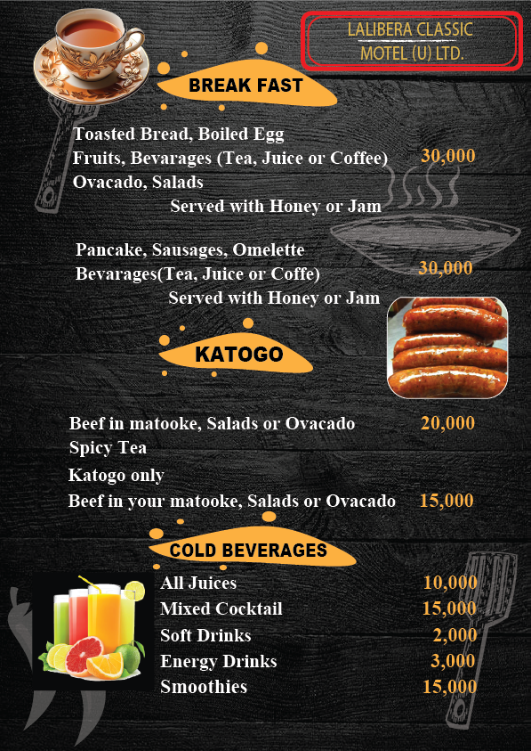 Menu Page 2