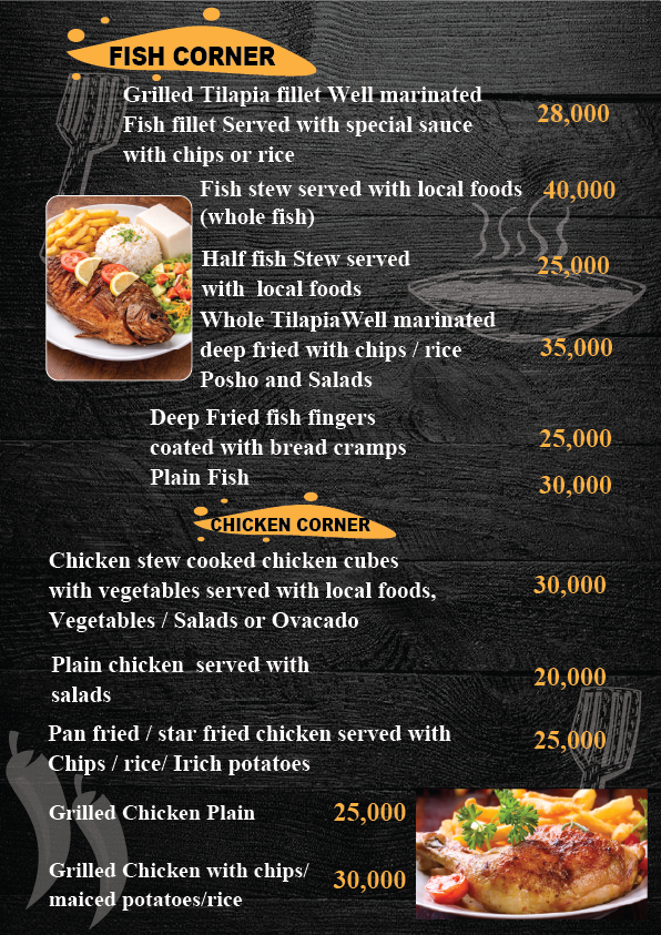 Menu Page 3