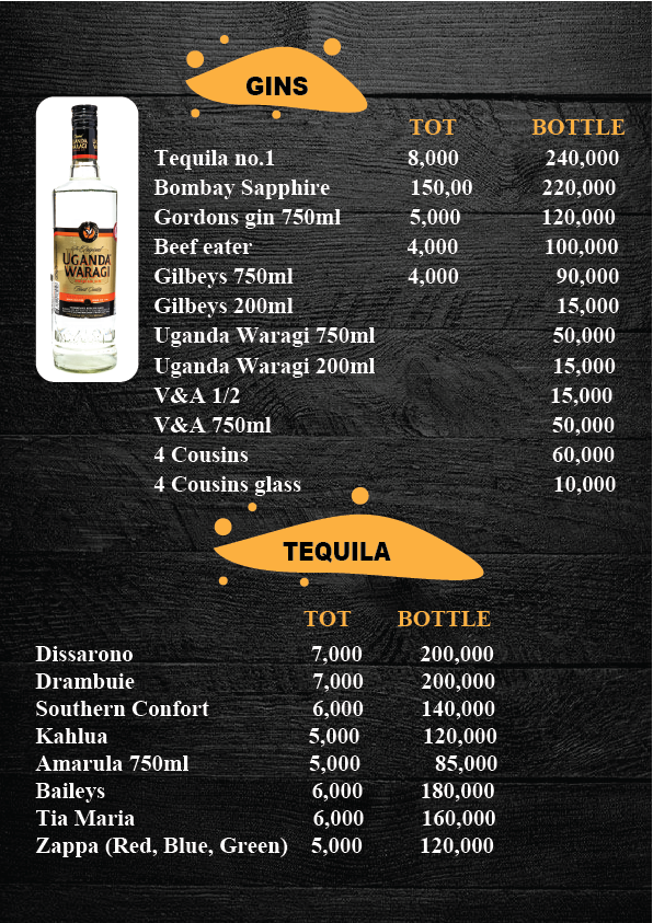Menu Page 6